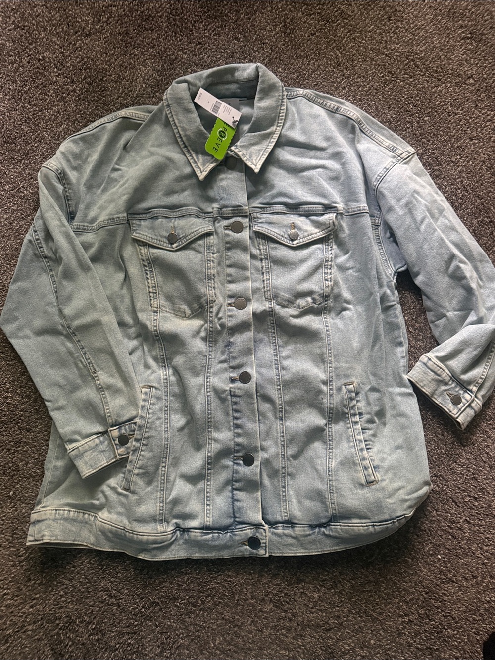 Lane Bryant Light Blue Denim Jean Jacket